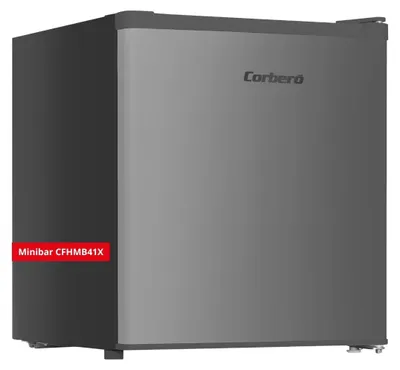 Minibar 41 l, 51x44x47 cm, 1–10 °C, 39 dB, Edelstahl