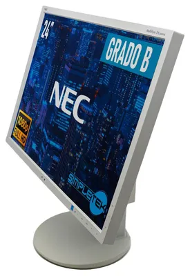 Produktbild von NEC MultiSync EA244WMi, 61 cm (24"), 1920 x 1200 Pixel, LED, 6 ms, Schwarz