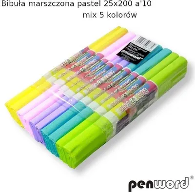 Immagine prodotto di POLSIRHURT Pastello di carta 25x200 5pz Mix di colori prezzo per confezione