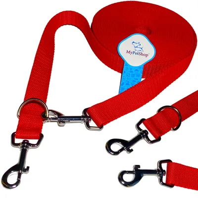 Produktbild von MyPetShop Trainingsleine Verstellbar Breit 25mm Stark