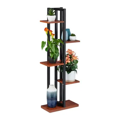 Obrázek produktu pro Kovový stojan na květiny, RD8825 hnědý