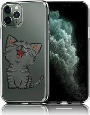 Produktbild von Motiv TPU Cover für Apple iPhone 11 Pro MaxHülle Silikon Case mit Muster Handy Schutzhülle