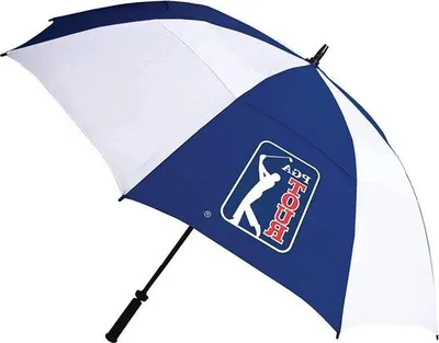 Produktbild von Famanu Regenschirm Windbeständig Blau-Weiß - Mittelgroß