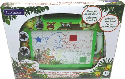 Produktbild von Magnetische Mehrfarben-Zeichentafel Tiere A5
