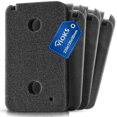 Produktbild von VIOKS 4x Sockelfilter 220x135x30 mm Trockner Ersatz für Miеle 9499230