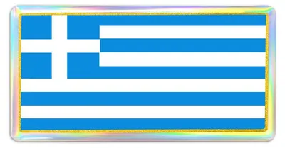 Immagine prodotto di 3D Adesivo Bandiera Grecia