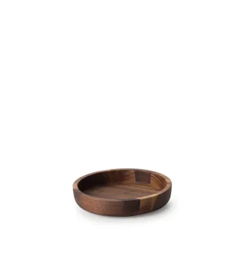Produktbild von Continenta Schale, Servierschale, Schüssel, Brotschale, Obstschale, Holzschale, Walnussholz, Ø 20 x 4.3 cm, 4233