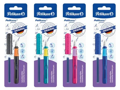 Obrázek produktu pro Pelikan 824897, Různé barvy, Na náplně, Modrá, Recyklovaný plast, Nerezová ocel, Pro praváky