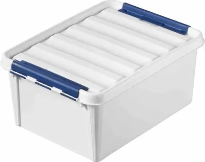 Produktbild von SmartStore Pro PROFI-Box 32L, weiß/blau