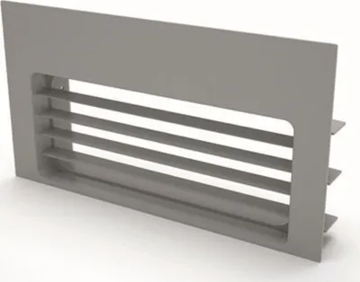 Produktbild von Flachkanal 220x90mm Lüftungsgitter Sockel Muldenlüfter Tischaube Küche