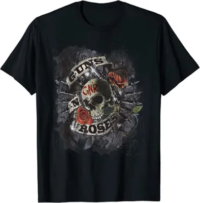 Image de Guns N Roses - T-shirt "Firepower" pour homme/femme unie RO717 (M) (Noir)