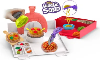 Produktbild von Spin Master Kinetic Sand Kinetic Sand - Squish Pizza