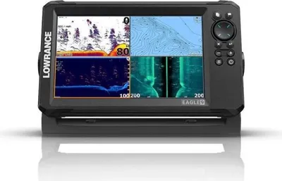 Obrázek produktu pro GPS mapový plotr/rybářský sonar, LOWRANCE Eagle 9, sonda TripleShot HD, IPS displej, vodotěsnost IPX7