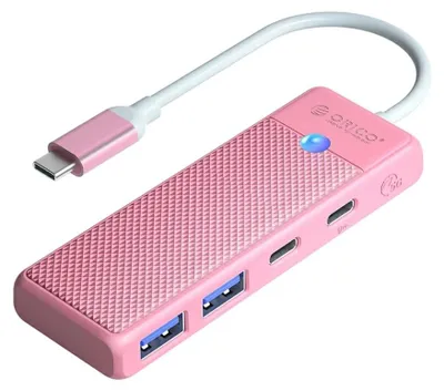 Image de Hub USB Orico PAPW2AC-C3-C3 avec 4 ports (2x USB-A 3.0, 1x USB-C 3.0)
