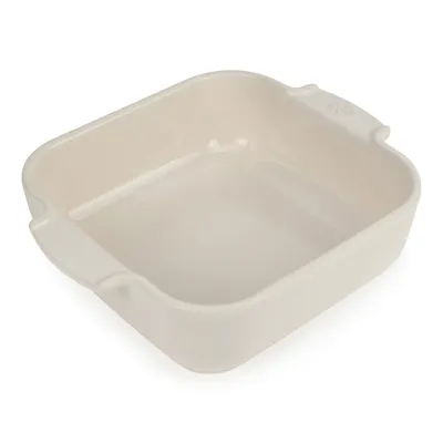 Produktbild von PEUGEOT Keramik Auflaufform APOLLIA 21cm Quadratisch Ecru Spülmaschinenfest Ofen