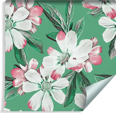 Produktbild von 10m VLIES TAPETE Rolle Natur Bunte Natur BLUMEN XXL