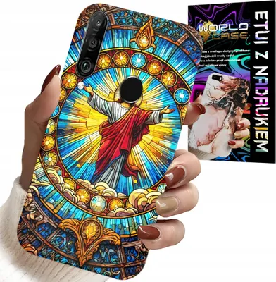 Obrázok produktu pre Puzdro Pre Huawei P30 Lite - Ježíš Kresťanstvo Náboženstvo + Sklo