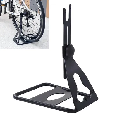 Produktbild von Aluminium-Fahrradständer, Fahrradhalter, Fahrradbefestiger, geeignet für 20/26/27,5/29 Zoll Fahrräder, speziell für Rennräder, schwarz