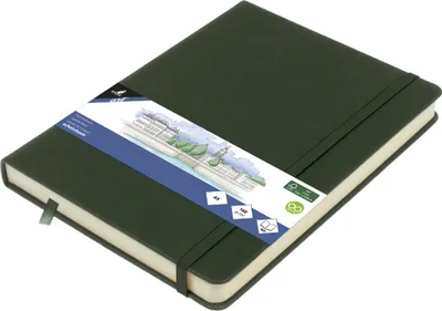 Produktbild von kangaro Skizzenbuch 80 Blatt DIN A5 forest green