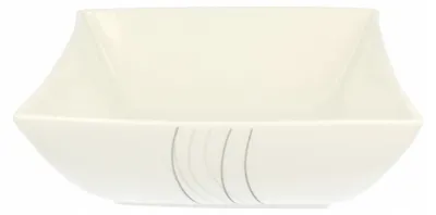 Produktbild von Duo Fala Salatschüssel 24 cm weißes Porzellan