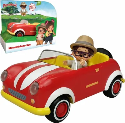 Produktbild von Silverlit Monchhichi Auto mit Weide - Spielzeugset