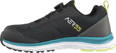 Produktbild von Albatros AER55 IMPULSE QL Sicherheitshalbschuhe S1P ESD HRO SRA schwarz/blau 44