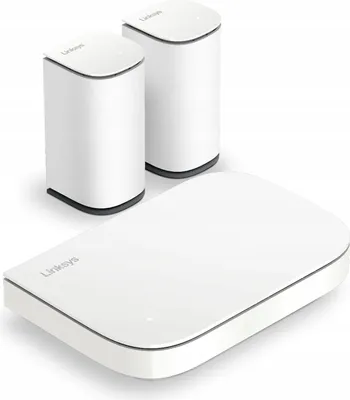Zdjęcie produktu dla Linksys Velop Micro 6, Biały, Wewnętrzny, System siatki, Zasilanie, Status, Antena dookólna, 5000 m²