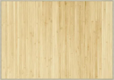 Produktbild von vidaXL Teppich Rechteckig Hell Natur 70x100 cm Bambus