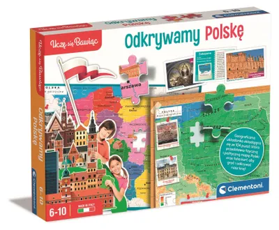 Obrázek produktu pro Clementoni Objevování Polska 50776