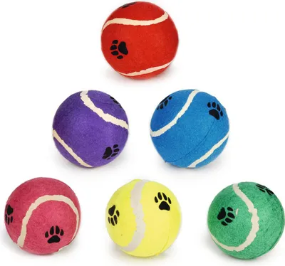 Produktbild von Beeztees 1 Stück Tennisball - Hundespielzeug - grün - 10 cm