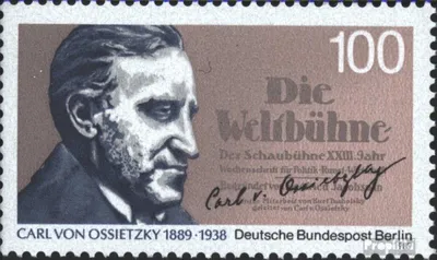 Produktbild von Briefmarken Berlin (West) 1989 Mi 851 (kompl.Ausg.) FDC Ossietzky
