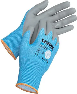 Produktbild von uvex Schutzhandschuh phynomic C5 hellblau Gr. 12