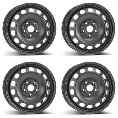 Immagine prodotto di 4 cerchi in acciaio Alcar, 6.0Jx16 pollici, offset 50, 5x112, compatibili con Seat Altea, Leon, Toledo. Set di 4