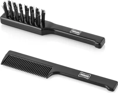 Produktbild von Proraso Moustache Brush Set Bartbürste + Bartkamm