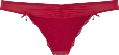 Produktbild von LASCANA String rot Größe 32/34
