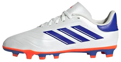 Produktbild von Adidas Copa Pure 2 Club FxG Junior Fußballschuhe Weiß/Blau Gr. 33,5