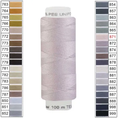 100m / 1 Spule Unipoly 120 TEX14x2 Polyester
