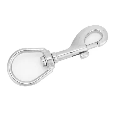 Produktbild von 316 Edelstahl Einkopfhaken Schwenkaugen -Snap -Tauchzubehör (100 mm, weiß)