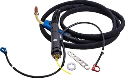 Obrázok produktu pre Zvárací horák, 4 metre, chladený vodou, nosnosť 550 A, ergonomická rukoväť