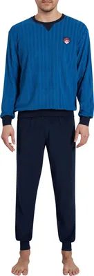 Produktbild von GÖTZBURG Herren Pyjama blau längsgestreift 1er Pack Größe: 58