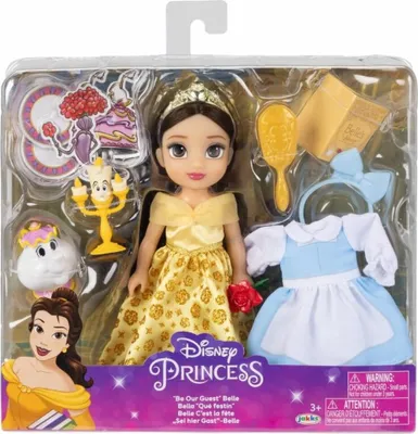 Produktbild von Jakks Pacific - Lalka Belle 15 cm z serii Disney Piękna i Bestia z akcesoriami