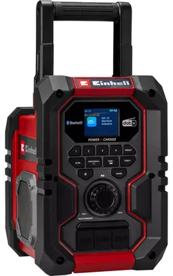 Produktbild von Einhell Te-Cr 18 Li Akku-Radio Dab+ Fm Bluetooth AUX USB Rot/Schwarz