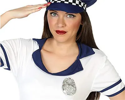 Produktbild von Schild Polizei Bunt Silberfarben