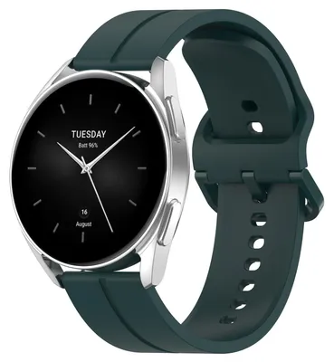 Produktbild von Für Xiaomi Watch 2 Pro hochwertiges Silikon Armband Grün Watch Ersatz Arm Band