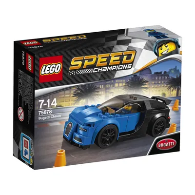 Zdjęcie produktu dla LEGO Speed Champions Bugatti Chiron, Zestaw do budowania, 7 lat(a), 181 szt., 200 g