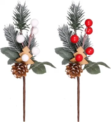 Immagine prodotto di SMRK Decorazione natalizia con bacche e albero 20 cm