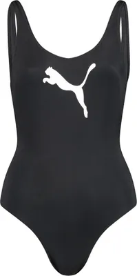 Produktbild von Puma - Women Swimsuit - Schwarzer Badeanzug