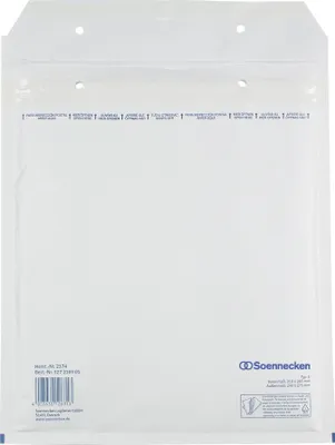Produktbild von Soennecken Luftpolstertasche 2374 E/2 210x265mm hk ws 100 St./Pack.