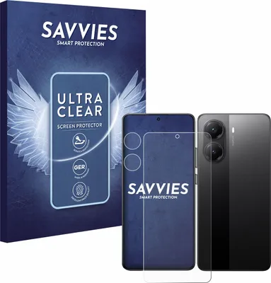 Produktbild von 18x Für Xiaomi Poco X7 Pro (Display+Kamera) Schutzfolie Savvies Displayschutz Display Schutz Folie Klar Transparent