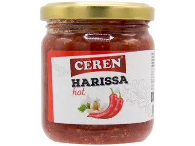 Produktbild von CEREN Harissa scharfe Pfeffersauce 190g | Hot pepper sauce | Praprika-paste | Chilipaste